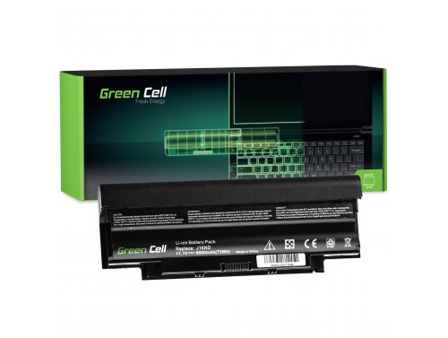 Акумулятор Green Cell J1KND для Dell Inspiron 13R 14R 15R 17R Q15R N4010 N5010 N5030 N5040 N5110 T510