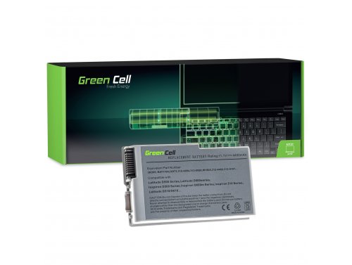 Акумулятор Green Cell C1295 для Dell Latitude D500 D510 D520 D600 D610