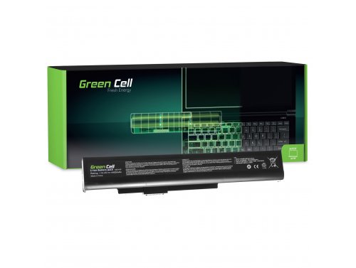 Акумулятор Green Cell A41-A15 A42-A15 для MSI CR640 CX640, Medion Akoya E6221 E7220 E7222 P6634 P6815, Fujitsu LifeBook NH532