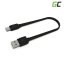 USB-кабель GCmatte - USB-C 25 см, функція швидкої зарядки Ultra Charge, QC 3.0