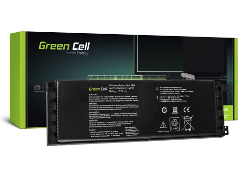 Акумулятор Green Cell B21N1329 для Asus F553 X453MA X553 X553M X553MA R515M X503 R515MA D553MA