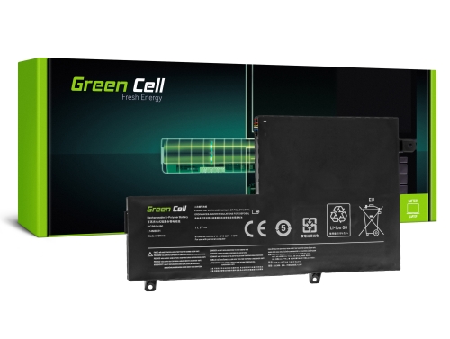 Акумулятор Green Cell L14M3P21 L14L3P21 для Lenovo S41-70 Yoga 500-14ISK 500-15ISK 500-14IBD 500-14IHW 500-15IBD 500-15IHW