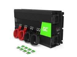 Green Cell® 2000W/4000W Reiner Sinus Spannungswandler Wechselrichter 24V 230V Inverter