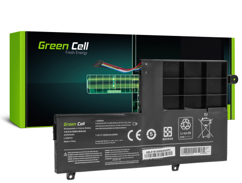 Акумулятор Green Cell L14L2P21 L14M2P21 для Lenovo Yoga 500-14 500-14IBD 500-14ISK 500-15 500-15IBD 500-15ISK
