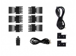 Unterbrechungsfreie Stromversorgung Rack Tower Serverschrank UPS USV 3000 VA (2700W) mit Spannungsregelung AVR (6 IEC Ausgänge)