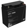 Green Cell Cell® AGM 12V 20Ah акумулятор Свинцева батарея VRLA Фотоелектрична сонячна батарея для інвалідного візка Unbemann Car