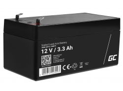 Green Cell ® Gel Batterie AGM VRLA 12V 3.3Ah