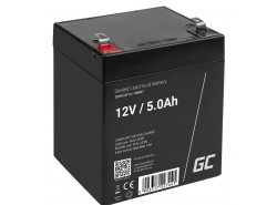 Green Cell ® Batterie AGM VRLA 12V 5Ah