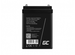 AGM GEL Batterie 12V 2.8Ah Blei Akku Green Cell Wartungsfreie für Schwerkraft und Alarm