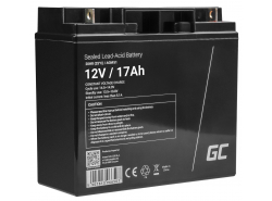 AGM GEL Batterie 12V 18Ah Blei Akku Green Cell Wartungsfreie für Photovoltaik und Echolot