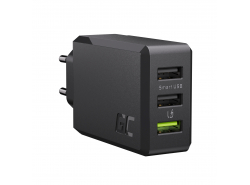 Зарядний пристрій GC ChargeSource 3 3xUSB 30 Вт з технологією швидкої зарядки Ultra Charge і Smart Charge