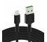 Green Cell GC Ray USB - кабель Lightning 120 см для iPhone, iPad, iPod, білий світлодіод, швидка зарядка