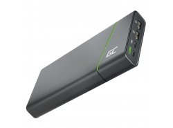 Power Bank Green Cell GC PowerPlay Ultra 26800mAh 128W 4-портовий для ноутбуків, MacBook, iPad, iPhone, Nintendo Switch тощо