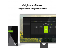 Green Cell® UPS/USV 1000VA 600W Unterbrechungsfreie Stromversorgung mit Überspannungsschutz 230V