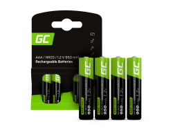 Green Cell 4x AAA HR03 950mAh Akku