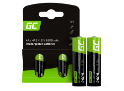 Green Cell 2x AA HR6 2600mAh Akku