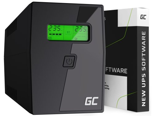 Green Cell ® UPS / USV 600VA 360W Джерело безперебійного живлення із захистом від перенапруги 230V