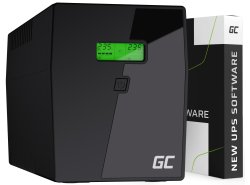 Green Cell® UPS/USV 2000VA 1400W Unterbrechungsfreie Stromversorgung mit Überspannungsschutz 230V