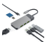 Перехідник HUB GC Connect 7в1 (3xUSB-A 3.1 HDMI 4K 60Hz USB-C PD 85W) для Apple MacBook M1/M2, Lenovo X1, Asus ZenBook, Dell XPS