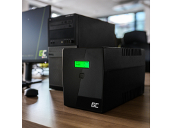 Green Cell ® UPS Micropower 600VA mit LCD Bildschirm