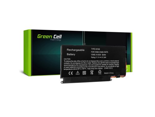 Акумулятор Green Cell VH748 для Dell Vostro 5460 5470 5480 5560, Inspiron 14 5439