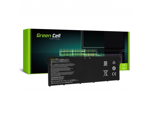 Акумулятор Green Cell AC14B3K AC14B8K для Acer Aspire 5 A515 A517 R15 R5-571T Spin 3 SP315-51 SP513-51 Swift 3 SF314-52 - OUTLET