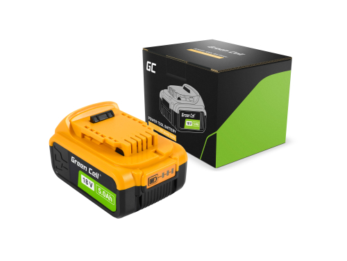 Green Cell Akku für DeWalt XR 18V 5Ah Ersatzakku für DCB184