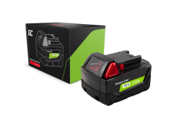 Green Cell Akku für Milwaukee M18 18V 5Ah Ersatzakku M18 B5 4932430483