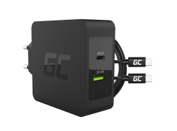 Green Cell 45 Вт USB-C PD з кабелем USB-C і додатковим портом USB