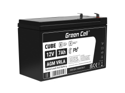 Green Cell ® свинцевий акумулятор AGM 12V 7Ah батареї VRLA Unbemann Система ДБЖ ДБЖ ДБЖ резервного копіювання система батарей