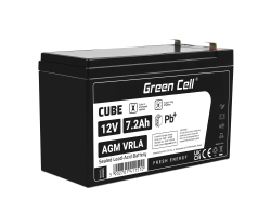 Green Cell ® AGM 12V 7,2Ah акумулятор VRLA свинцевий акумулятор іграшки електричні іграшки сигналізація дитячі транспортні засоб