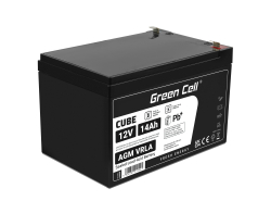 Green Cell ® AGM 12V 14Ah акумулятор VRLA свинцевий акумулятор іграшки електричні іграшки сигналізація дитячі транспортні засоби