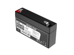 AGM GEL Batterie 6V 1,2Ah Blei Akku Green Cell für Alarmsysteme und Spielzeug