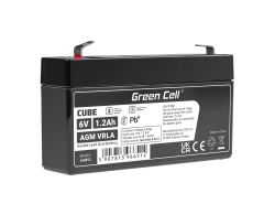 Green Cell ® AGM 6V 1.2Ah акумулятор VRLA свинцевий акумулятор іграшки електричні іграшки сигналізація дитячий транспорт