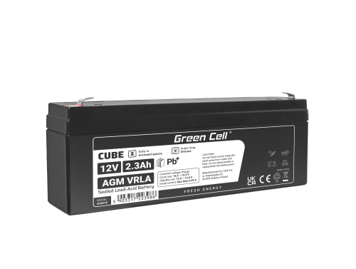 Green Cell ® AGM 12V 2.3Ah акумулятор VRLA свинцевий акумулятор іграшки електричні іграшки сигналізація дитячі транспортні засоб