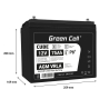 Green Cell Cell® AGM 12V 75Ah акумулятор Свинцева батарея VRLA Фотоелектрична сонячна батарея для інвалідного візка Unbemann Car