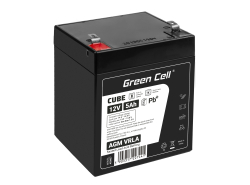 Green Cell ® AGM 12V 5Ah акумулятор VRLA свинцева батарея іграшки електричні іграшки сигналізація дитячі транспортні засоби