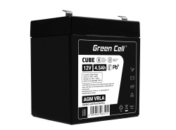 AGM GEL Batterie 12V 4.5Ah Blei Akku Green Cell Wartungsfreie für Spielzeug und Taschenlampe