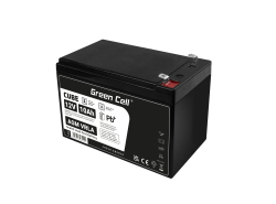 AGM GEL Batterie 12V 10Ah Blei Akku Green Cell Wartungsfreie für UPS und Echosonden