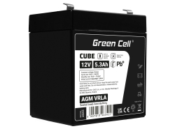 Green Cell ® AGM 12V 5.3Ah акумулятор VRLA свинцевий акумулятор іграшки електричні іграшки сигналізація дитячі транспортні засоб