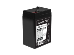 Green Cell CUBE AGM IP54 6V 5Ah VRLA акумулятор для іграшок, сигналізації, дитячих транспортних засобів.