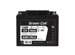 Green AGM12V40AH-J