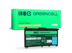 Акумулятор Green Cell HT03XL L11119-855 для HP 250 G7 G8 255 G7 G8 240 G7 G8 245 G7 G8 470 G7, HP 14 15 17, HP Pavilion 14 15