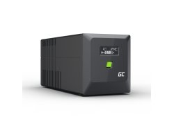 Зарядний пристрій UPS Greencell 1000VA 600W PowerProof з LCD екраном