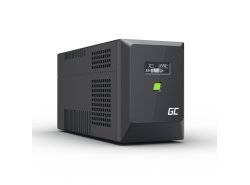 Зарядний пристрій UPS Greencell 1500VA 900W PowerProof з LCD-екраном