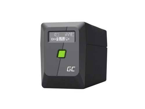 Джерело безперебійного живлення UPS Greencell 650VA 360W PowerProof з LCD-дисплеєм