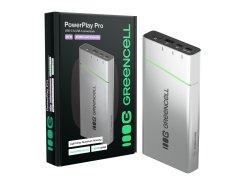 Powerbank Greencell PowerPlay Pro 20800mAh 65W – швидка зарядка, PD, Ultra Charge, виробництво в Польщі