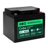 Greencell AGM VRLA 12V 50Ah без обслуговування акумулятор для джерела живлення UPS, ваг, кемпера (197x166x170mm)