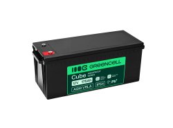 Greencell AGM VRLA 12V 175Ah без обслуговування акумулятор для човнів, фотоелектрики, сонячних панелей (532x207x220mm)