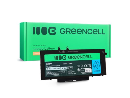 Батарея Greencell для Dell 3HWPP Dell Latitude 5400, 5401, 5410, 5411, 5500, 5501, 5510, 5511, 7591